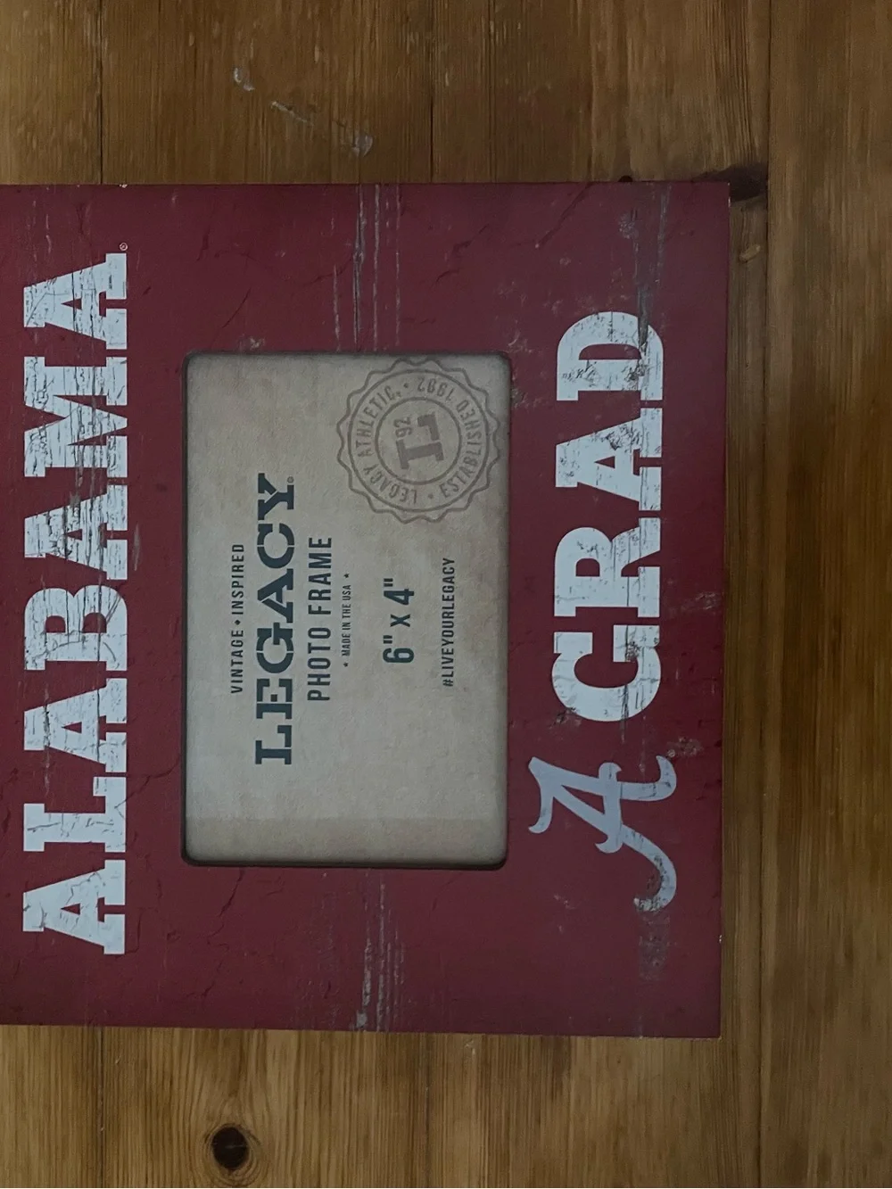 Alabama Red Decorative Wall Frame - Unbranded